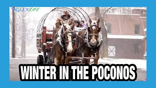 Winter Activities in the Pocono Mountains Poconos [upl. by Wauters]