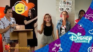 Los Descendientes 2 Sofía Carson y Booboo Stewart cantan con Pepper3  Disney Channel Oficial [upl. by Arihsa]