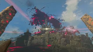 Zelda Breath of the Wild Ganon Final Boss Fight [upl. by Anatnom438]