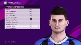 Pes 2020 Face Bastoni Inter [upl. by Schuh]