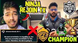 Mayavi Statement after SouL Champ 🏆 GodL Rejected 😳 Ninja Rejoin TX 🔥 [upl. by Gaskins]