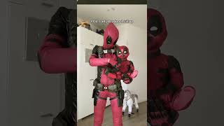 Deadpool Mask for Cosplay cosplay deadpool ladydeadpool funny challenge dancechallenge [upl. by Mikah260]