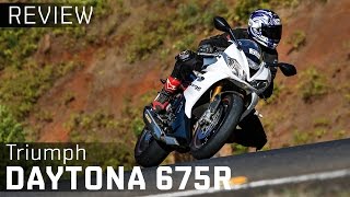 Triumph Daytona 675R  Review  ZigWheels [upl. by Bristow382]