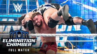 FULL MATCH — Mens Elimination Chamber Match Elimination Chamber 2023 [upl. by Garibull]