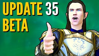 So Many Revamps  LOTRO Update 35 Beta Return to Carn Dum [upl. by Lebbie619]