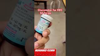 Glucometer for RBS glucometer RBS MRAnsari7987 [upl. by Creight]