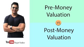 Pre vs Post Money Valuation in Startups [upl. by Irdua]