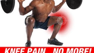 How to Squat with Knee Pain  SQUAT FIX Knee Pain No More [upl. by Lhamaj]