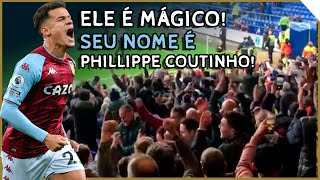 PHILIPPE COUTINHO GANHA MÚSICA DA TORCIDA DO ASTON VILLA [upl. by Ellivro]