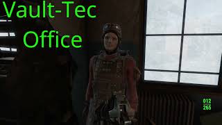 Fallout 4 Quartermastery  Vault Tec Office [upl. by Akcirred]