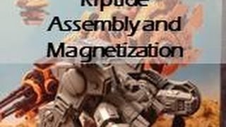 How to Assemble Pose and Magnetize a Tau Riptide [upl. by Maje]