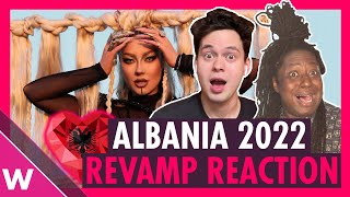 Ronela Hajati quotSekretquot Revamp Reaction  🇦🇱 Albania Eurovision 2022 [upl. by Solahcin]