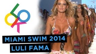 Luli Fama Fashion Show Miami Swim Week 2014 [upl. by Raphaela844]