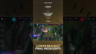 Epic LB Finals Highlights  Crucial presents TEC Streamer Clash—League of Legends [upl. by Gayel]