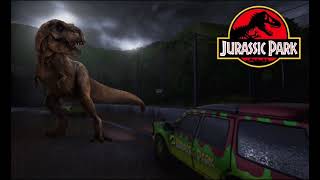 Jurassic Park 1993 TRex Sound Effects My Version [upl. by Jaine]