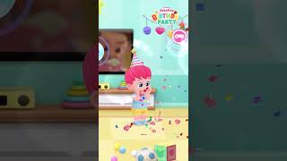 🎉Time to celebrate for FINN🎂 Kids Game with Balloons Cake and PiñataㅣBebefinn Birthday Party App [upl. by Olifoet349]