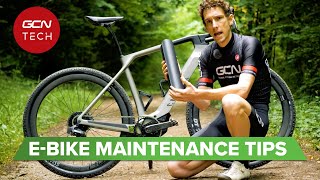 Basic E Bike Maintenance  GCNs Guide To Looking After Your Electric Bike [upl. by Stallworth]