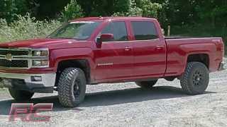 Rough Countrys 2014 Chevy GMC 1500 4WD 25quot Suspension Lift Kit [upl. by Frye659]