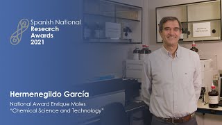 Hermenegildo García Spanish National Research Award 2021 in Chemical Science and Technology [upl. by Floria]