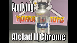 Applying Alclad 2 chrome [upl. by Gnak636]