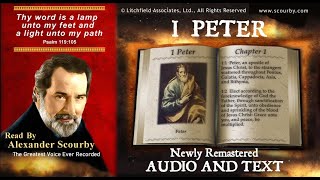 60  Book of 1 Peter  Read by Alexander Scourby  AUDIO and TEXT  FREE on YouTube  GOD IS LOVE [upl. by Toh]