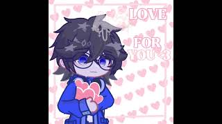 Love 4 you1  hes not my bf kay hes my FRIEND  gacha tween art fyp edit [upl. by Georges]