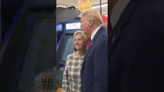 WEIRD Trump Stumbles Around Grocery Store [upl. by Ariec]