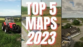 TOP 5 BEST MAPS OF 2024 FOR CONSOLE  Farming Simulator 22 [upl. by Nai]