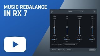 How to Use Music Rebalance in RX 7 [upl. by Bryn658]