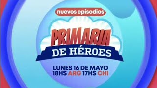 Promo Discovery Kids Nuevos Episodios Primaria de Héroes Año2022 [upl. by Nave]