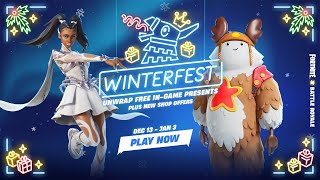 Fortnite Winterfest 2022 Has Arrived With 14 Days of Gifts [upl. by Sesylu]