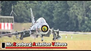 POWERFUL FULL AFTERBURN Departure 3x Su22 Fitters Polish AF at Volkel [upl. by Rebmik]