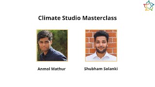 Climate Studio Masterclass [upl. by Ahsikan]