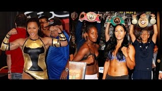 Queens of the Ring Hanna Gabrie Oxandia Castillo Cecilia Braekhus [upl. by Aikmat]