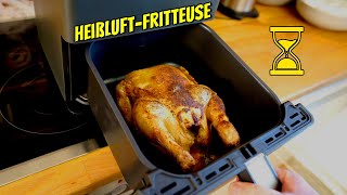 Hähnchen aus der Heißluftfritteuse wie lange usw [upl. by Nivled]