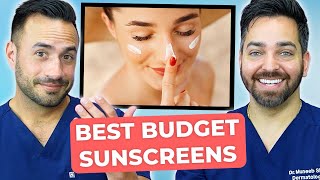 Best amp Worst BUDGET Sunscreens Under 20  Doctorly Reviews [upl. by Moynahan]