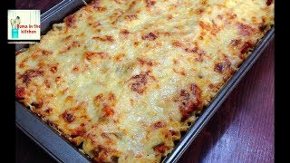 Chicken Lasagna Recipe  Lasagna With White Sauce by HUMA IN THE KITCHEN [upl. by Corso]