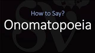 How to Pronounce Onomatopoeia CORRECTLY British amp American English Pronunciation [upl. by Alvinia]