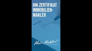 IHK Zertifikat Immobilienmakler [upl. by Onileva]