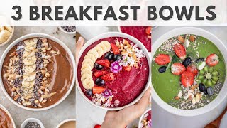 Breakfast Smoothie Bowl Recipes  Subah Saraf  Satvic Movement [upl. by Farrell]