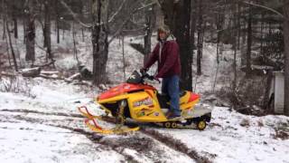 2003 Skidoo MXZ X 800 [upl. by Drofxer]