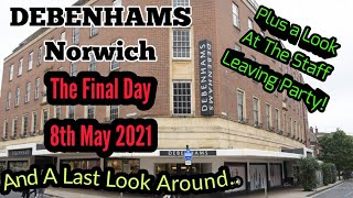 Debenhams Norwich The Final day amp Last Look Around 8521 [upl. by Jain668]