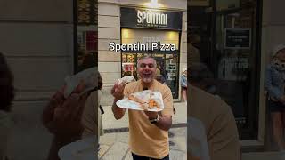 الذ بيتزا 🍕 في ميلان الإيطالية 🇮🇹‏Spontini Pizza 🍕 ميلان ايطاليا [upl. by Ayihsa]