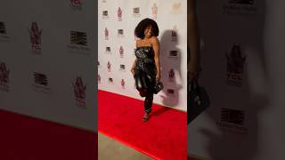 Baddie on the Red Carpet ♥️ ayanataylor blackgirlmagic redcarpet naturalhair blackbeauty [upl. by Chesna]