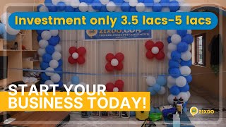 Start your Business today  Investment 35 lacs5 lacs  Business Opportunity  Zixdo Technologies [upl. by Eetsim]