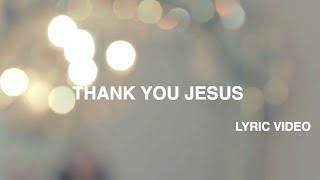 Thank You Jesus Lyric Video  Hillsong Worship [upl. by Acnalb95]