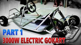 Build a 3000W Electric Go Kart at Home  v4  Part 1 [upl. by Salahi]