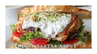 Tartar Sauce Recipe with Mayonnaise [upl. by Afnin]