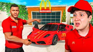 CONVERTÍ la CASA de FRANKLIN en un MCDONALDS en GTA 5 🏡🍔 Mods [upl. by Ewolram]