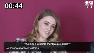 Josephine Langford amp Hero FiennesTiffin entrrevista Nylon  Español [upl. by Virgin]